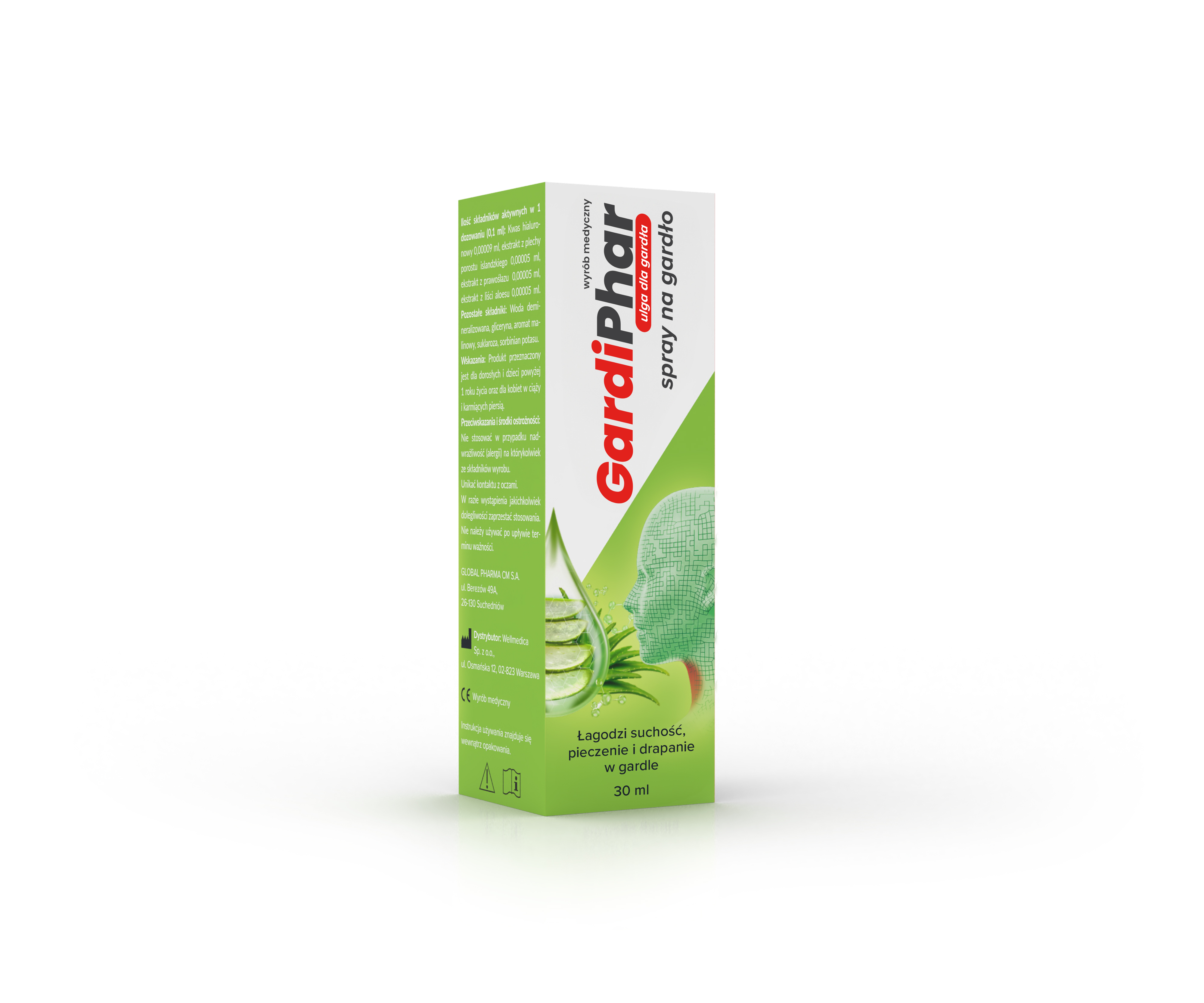 GARDIPHAR spray na gardło