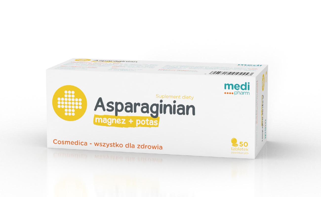 Asparginian magnez + potas
