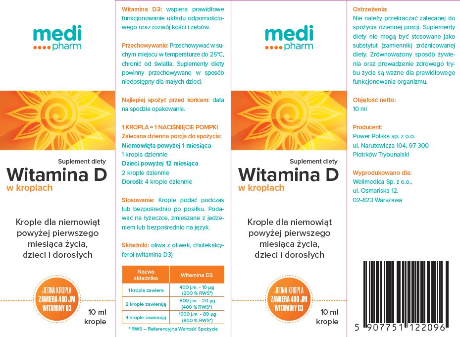 Witamina D w kroplach