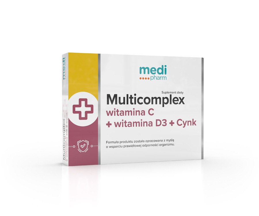 Multicomplex Witaminy C+D+Cynk